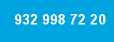 932 998 72 20 932 998 72 20